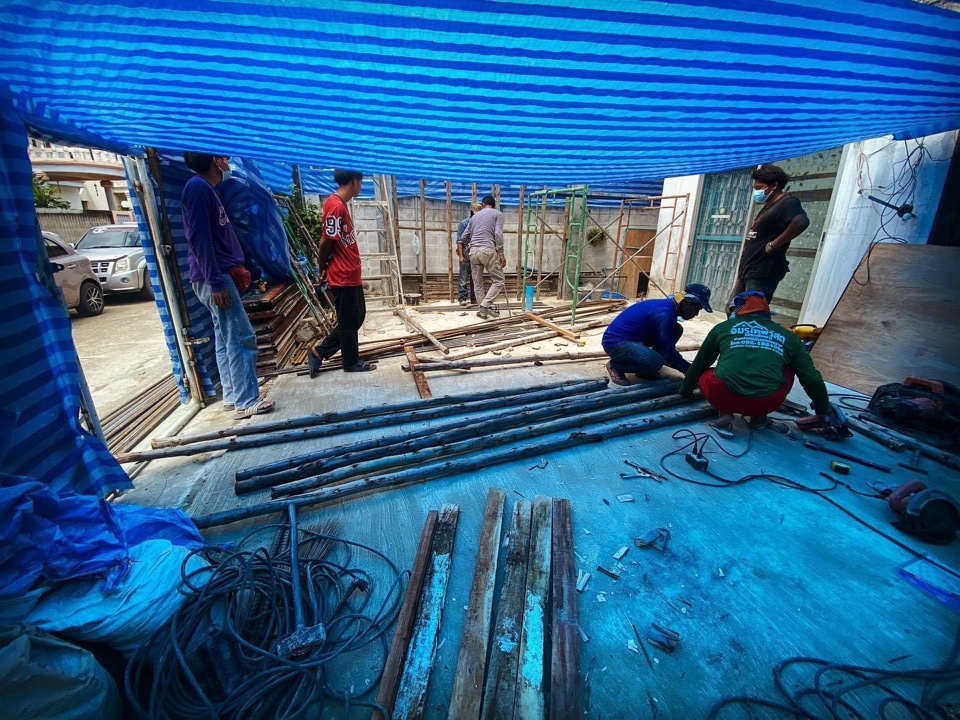 งานรีโนเวท ลำดับที่ 02: เตรียมพื้นที่ทำงาน