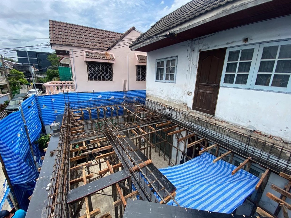 งานรีโนเวท ลำดับที่ 03: เสริมโครงสร้าง