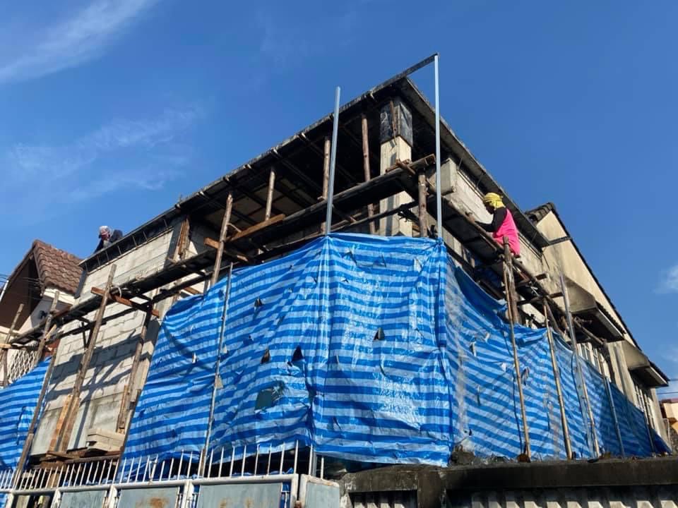 งานรีโนเวท ลำดับที่ 08: งานผนังภายนอก