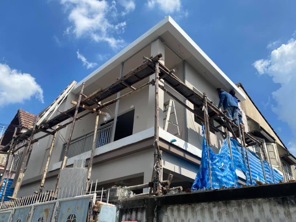 งานรีโนเวท ลำดับที่ 12: ปรับผิวหน้าอาคาร